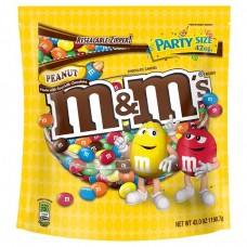 M&M'S Chocolate Confeitado Sabor Amendoim Party Size 1077g